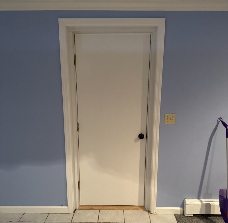 Therma Tru fiberglass door installed by Window Solutions Plus - Ridgefield,CT